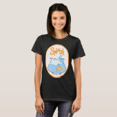 Goudvis Spetteren T-shirt (Voorkant volledig)