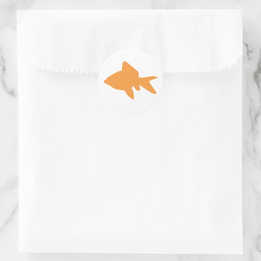 Goudvis Sticker (Tas)