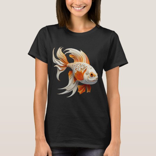 Goudvis T-shirt (Voorkant)