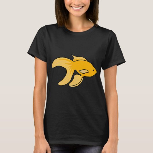 Goudvis T-shirt (Voorkant)