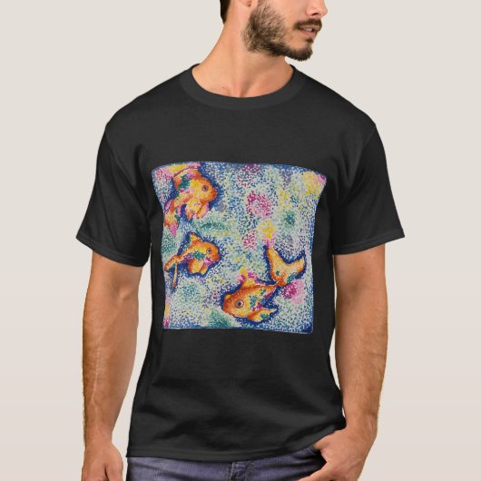 Goudvis T-shirt (Voorkant)