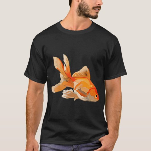 Goudvis T-shirt (Voorkant)