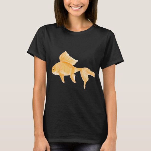 Goudvis T-shirt (Voorkant)