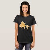 Goudvis T-shirt (Voorkant volledig)