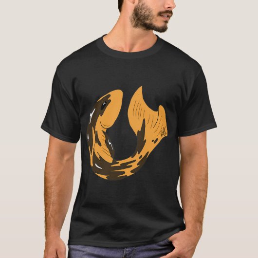 Goudvis T-shirt (Voorkant)