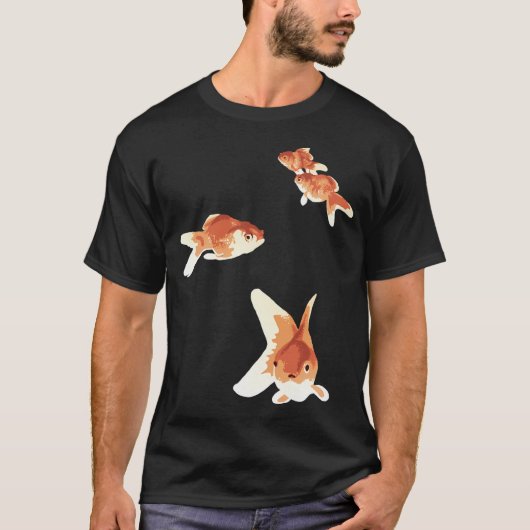 Goudvis T-shirt (Voorkant)