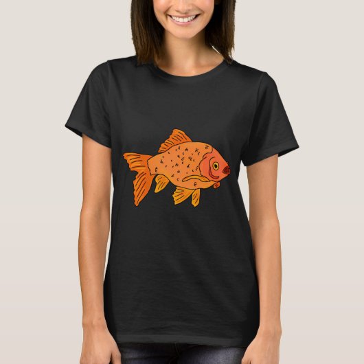 Goudvis T-shirt (Voorkant)