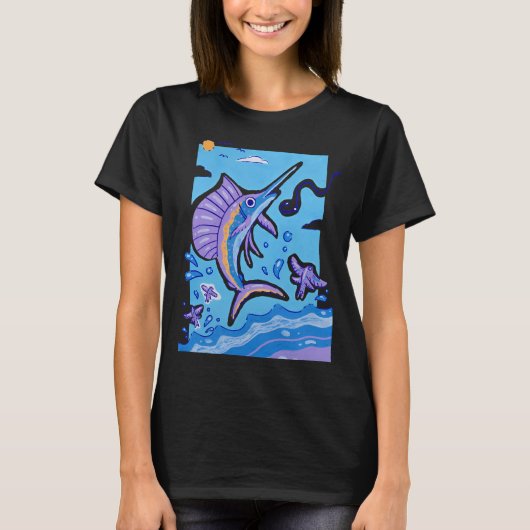 Goudvis T-shirt (Voorkant)