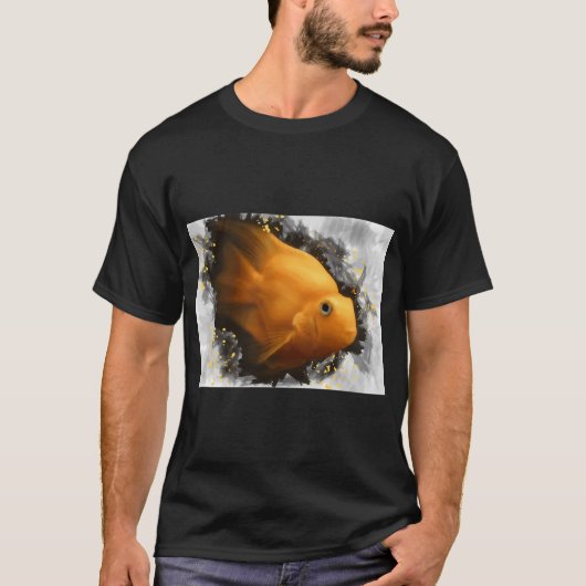 Goudvis T-shirt (Voorkant)