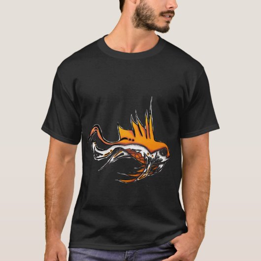 Goudvis T-shirt (Voorkant)
