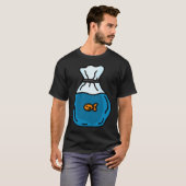 Goudvis T-shirt (Voorkant volledig)
