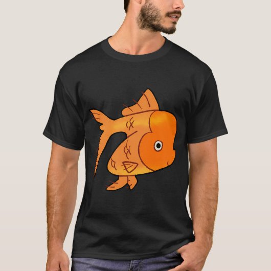Goudvis T-shirt (Voorkant)