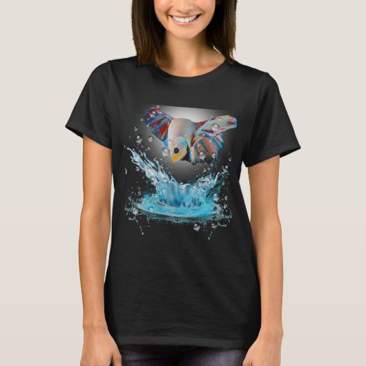 Goudvis T-shirt (Voorkant)