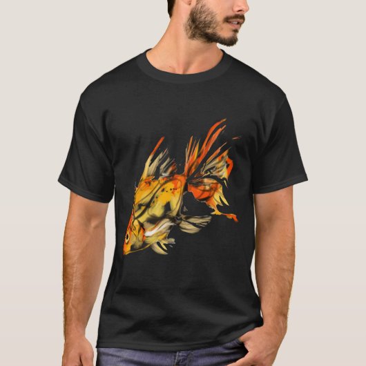 Goudvis T-shirt (Voorkant)