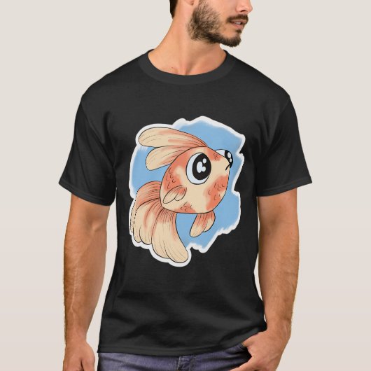 Goudvis T-shirt (Voorkant)
