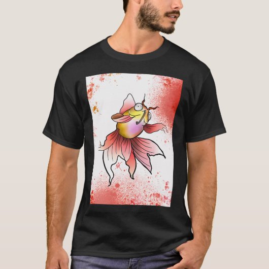 Goudvis T-shirt (Voorkant)