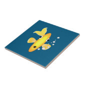 Goudvis Tegel Tegeltje (Zijkant)