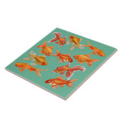 Goudvis Tegeltje (Zijkant)