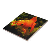 goudvis tegeltje (Zijkant)