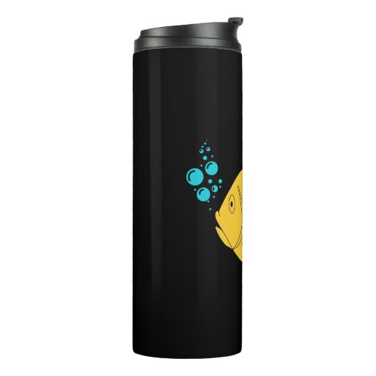 goudvis thermosbeker (Gedraaid links)