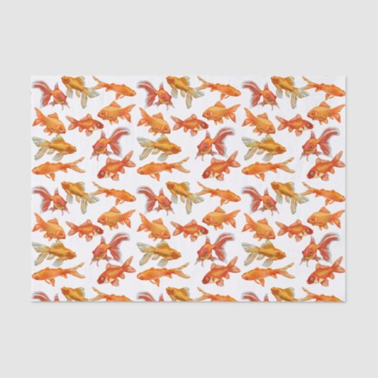 Goudvis Tissuepapier (Voorkant)