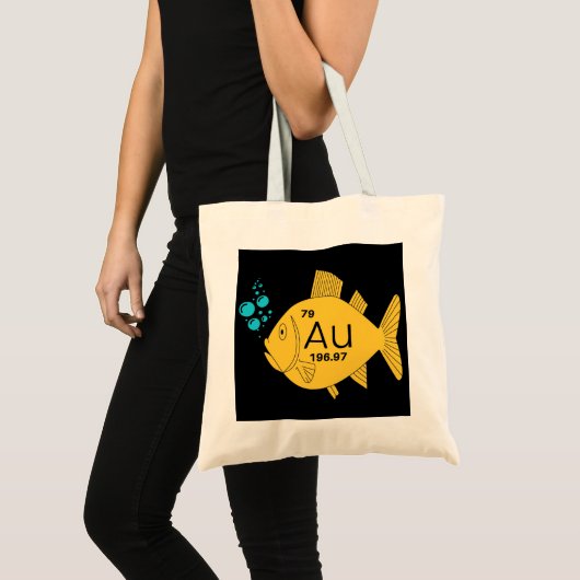 goudvis tote bag (Voorkant (product))