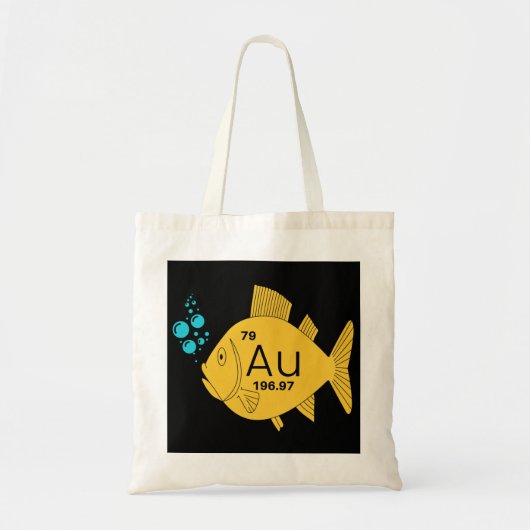 goudvis tote bag (Voorkant)