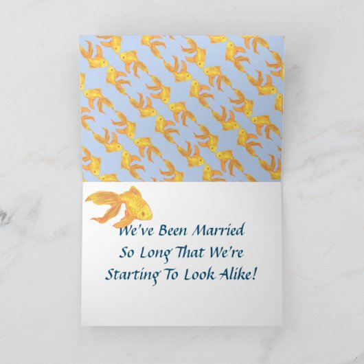 goudvis van het Jubileum Kaart (Binnen)