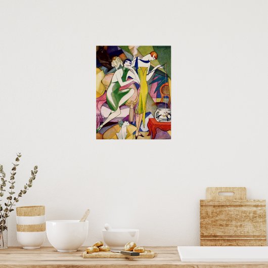 Goudvis vangen poster (Keuken)