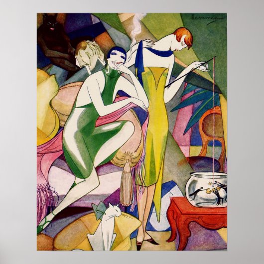 Goudvis vangen poster (Voorkant)