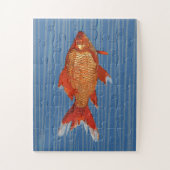 Goudvis Vis Leuk Jong Kind Puzzel Legpuzzel (Verticaal)