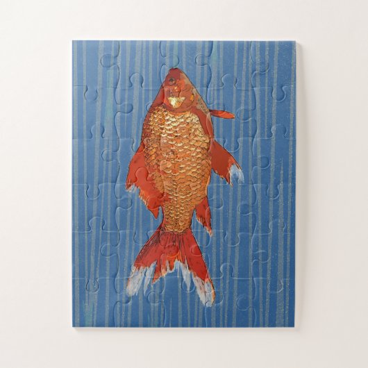 Goudvis Vis Leuk Jong Kind Puzzel Legpuzzel (Verticaal)