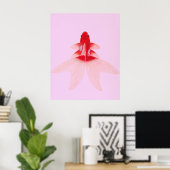goudvis Wallart Poster (Thuiskantoor)