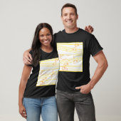 Goudvis - Witte Versie T-shirt (Unisex)