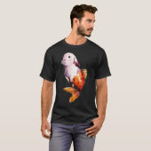 Goudvis Zeemeermin Konijn T-shirt (Voorkant volledig)