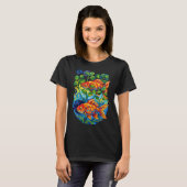 Goudvis Zwemmen T-shirt (Voorkant volledig)