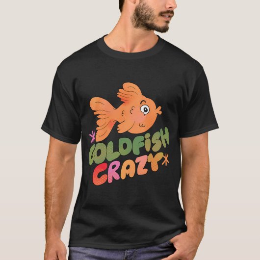 Goudvisgek (Roze) T-shirt (Voorkant)