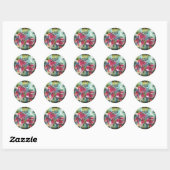 Goudvisluminositeit Ronde Sticker (Vel)