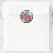 Goudvisluminositeit Ronde Sticker (Tas)