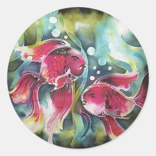 Goudvisluminositeit Ronde Sticker