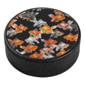 goudvisparade hockey puck (3/4)