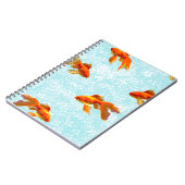 goudvispatroon notitieboek (Linkerzijde)