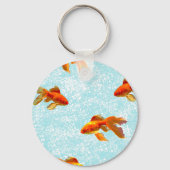 goudvispatroon sleutelhanger (Voorkant)