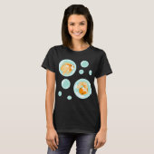 Goudvispatroon T-shirt (Voorkant volledig)