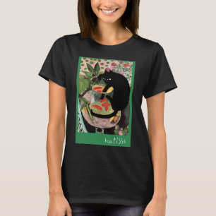 goudvissen en een kat van Matisse T-shirt