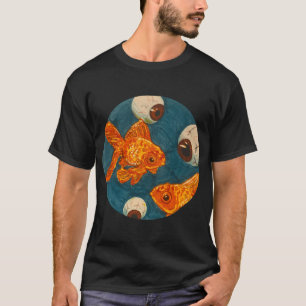Goudvissen en Oogballen T-shirt