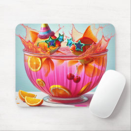 Goudvissen in Partij Punch Bowl Muismat