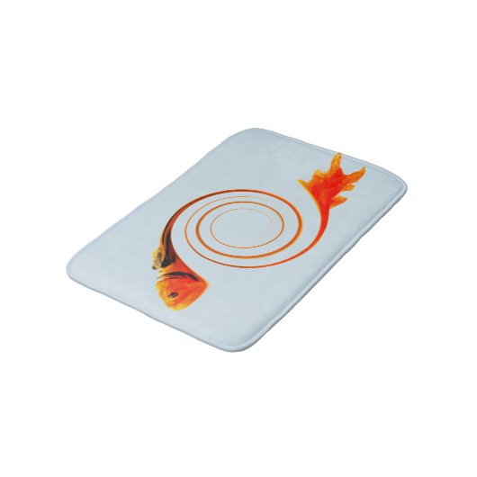 Goudvissen Moderne Abstracte kunst Badmat (Gekanteld)