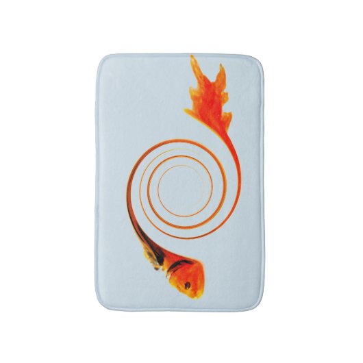 Goudvissen Moderne Abstracte kunst Badmat (Voorkant Verticaal)