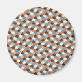 Goudvissen Schalen Vector Kunst Magneet (Voorkant)